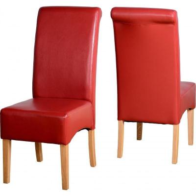 Essentials Red Dining Chair